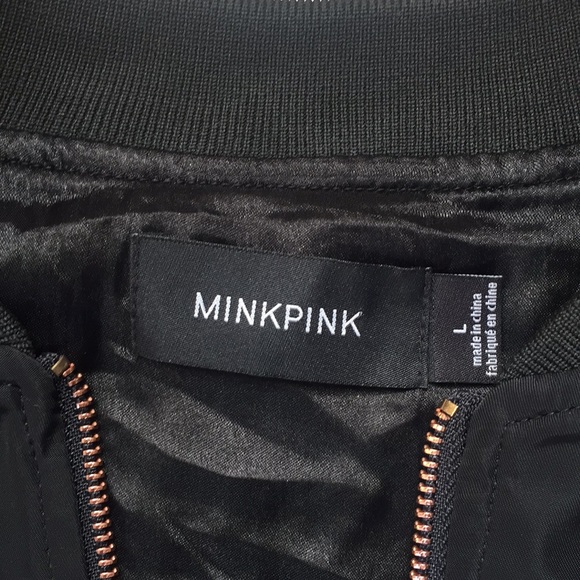 Mink Pink Bomber Jacket - Picture 2 of 3
